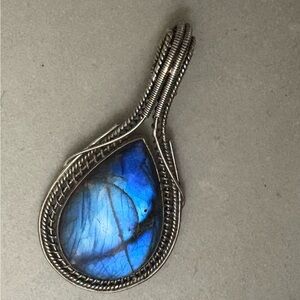 Vintage crystal pendant